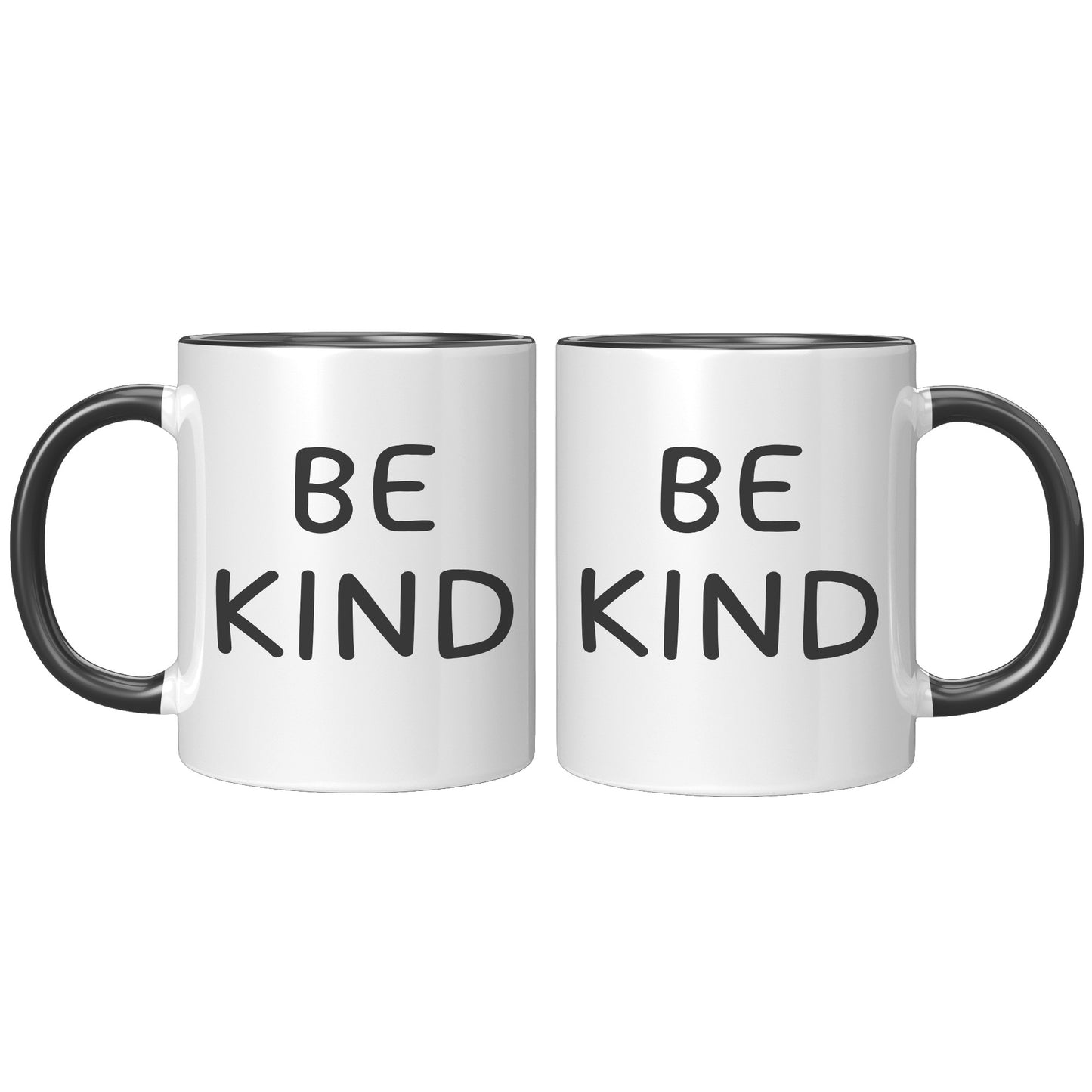 Be Kind Coffee 11oz Accent Mug, Coffee Drinker Gift, Inspirational Coffee Mug