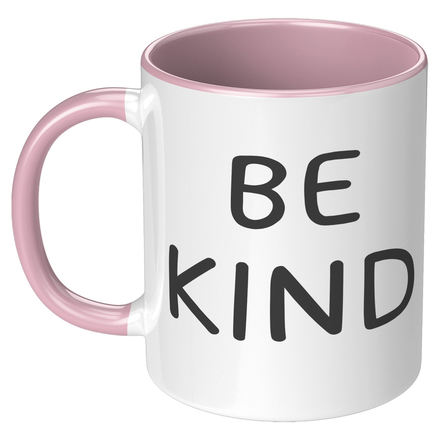 Be Kind Coffee 11oz Accent Mug, Coffee Drinker Gift, Inspirational Coffee Mug