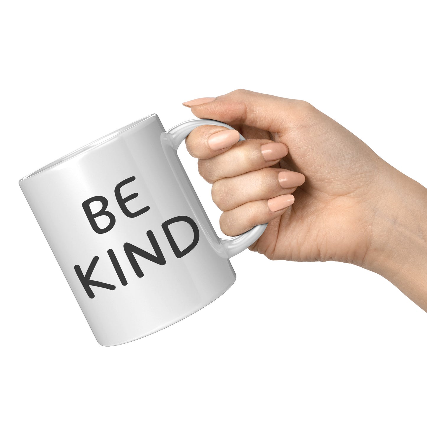 Be Kind Coffee 11oz Mug, Coffee Drinker Gift, Inspirational Coffee Mug