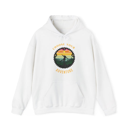 Choose Your Adventure Unisex Heavy Blend™ Hoodie Sweatshirt, Hiking Sweatshirt, Outdoor Wear, Nature Lover Hoodie, Gift