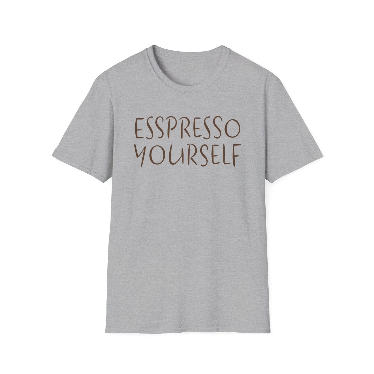 Espresso Yourself T-shirt, Coffee Lover Gift, Coffee Drinker Gift, Mom Gift, Dad Gift, Boyfriend Gift, Girlfriend Gift