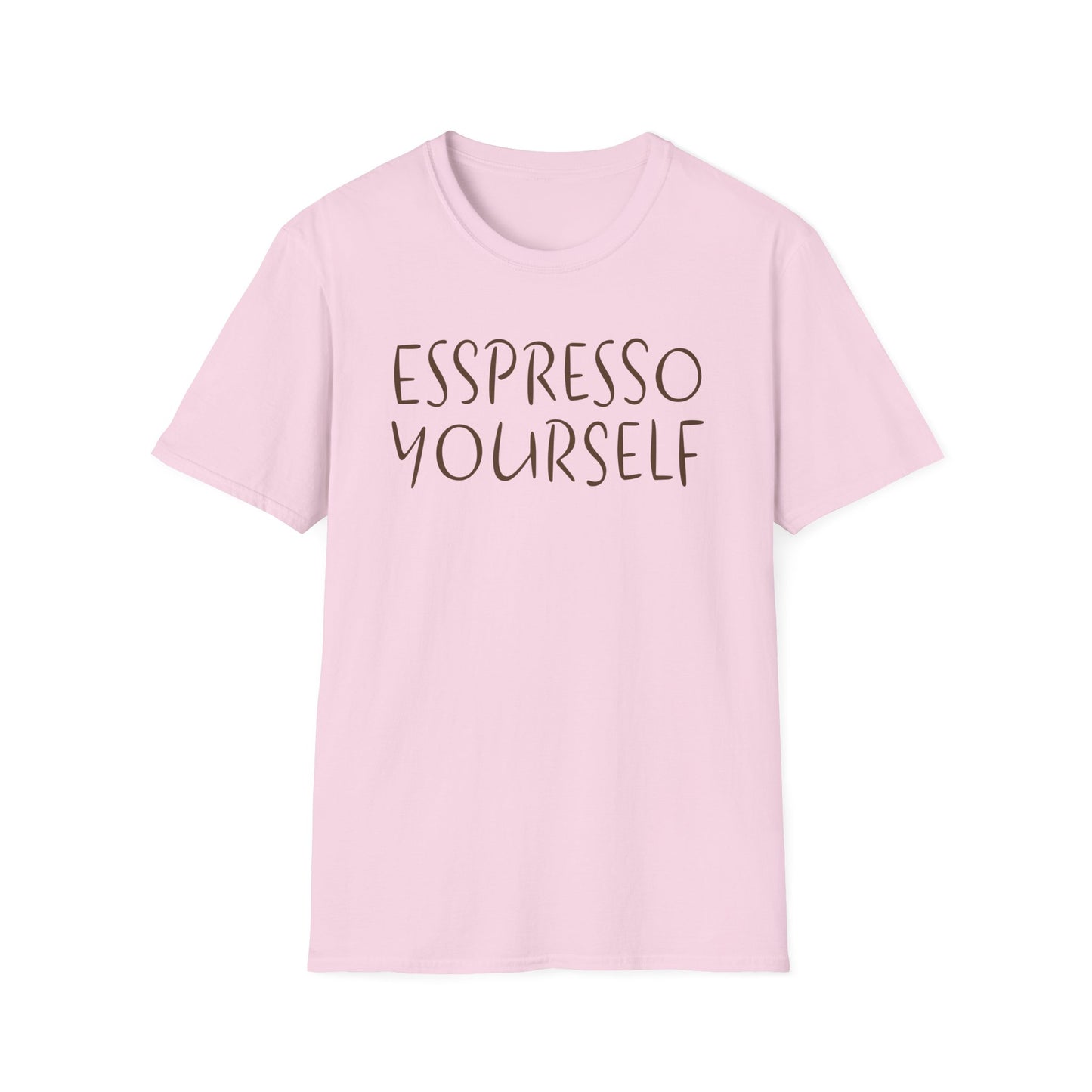 Espresso Yourself T-shirt, Coffee Lover Gift, Coffee Drinker Gift, Mom Gift, Dad Gift, Boyfriend Gift, Girlfriend Gift