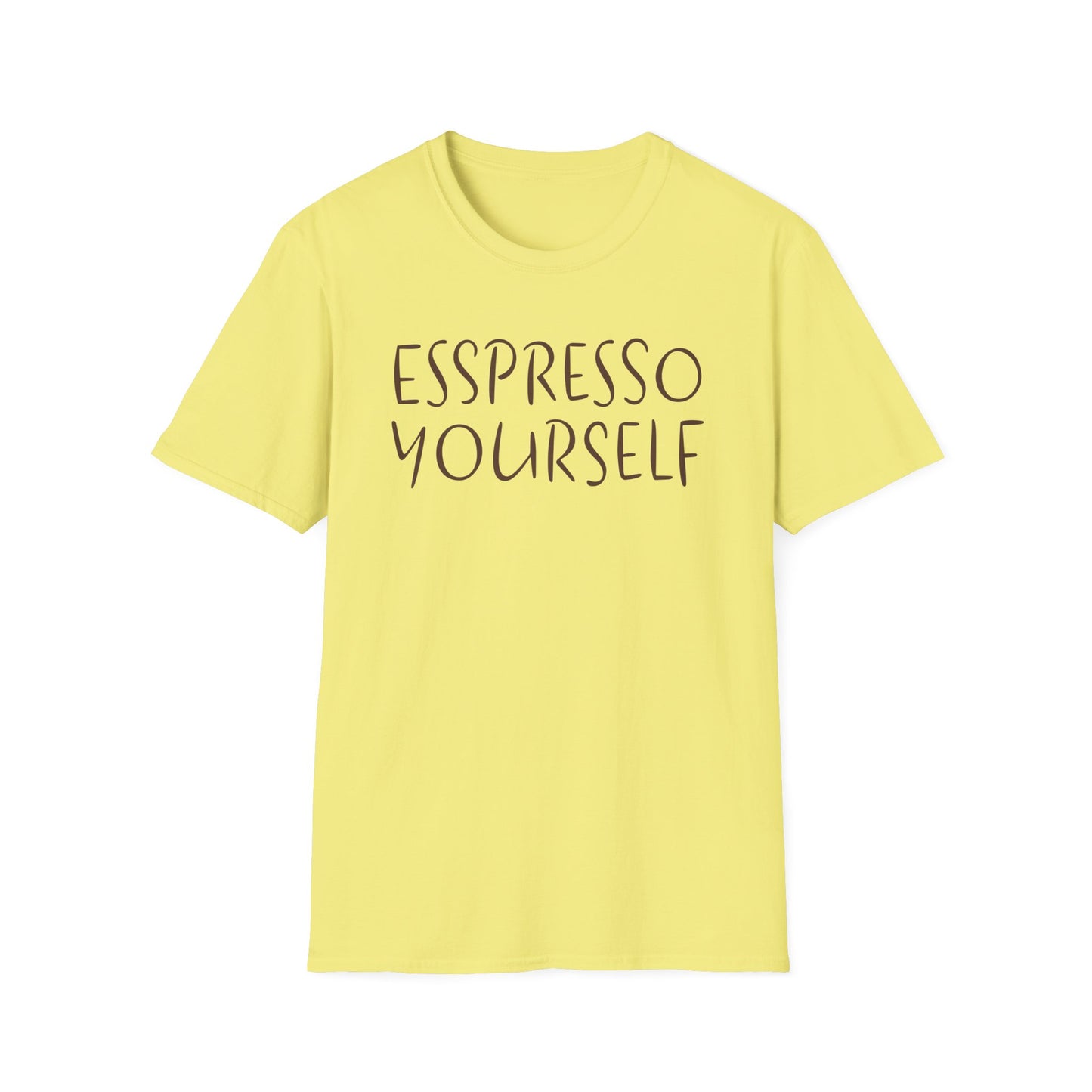 Espresso Yourself T-shirt, Coffee Lover Gift, Coffee Drinker Gift, Mom Gift, Dad Gift, Boyfriend Gift, Girlfriend Gift