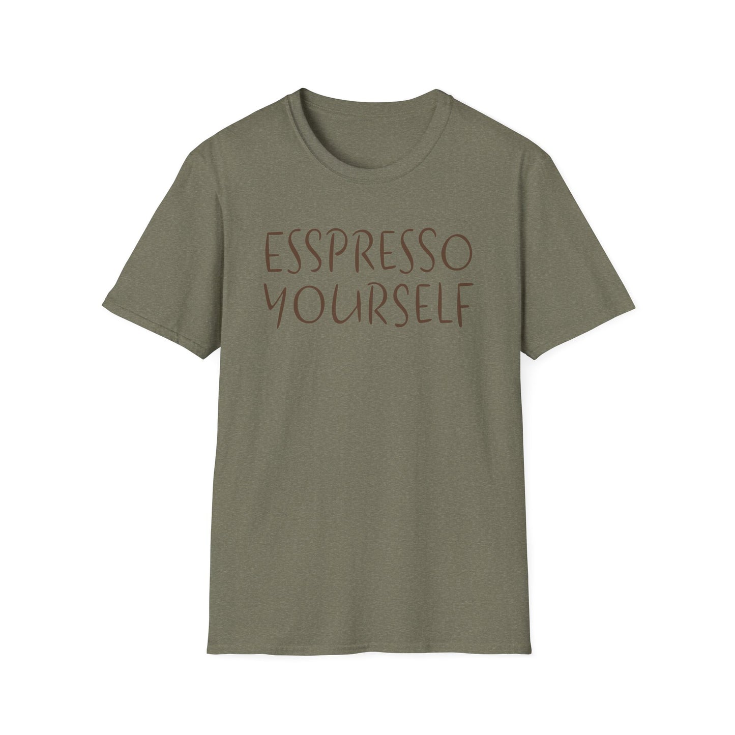 Espresso Yourself T-shirt, Coffee Lover Gift, Coffee Drinker Gift, Mom Gift, Dad Gift, Boyfriend Gift, Girlfriend Gift