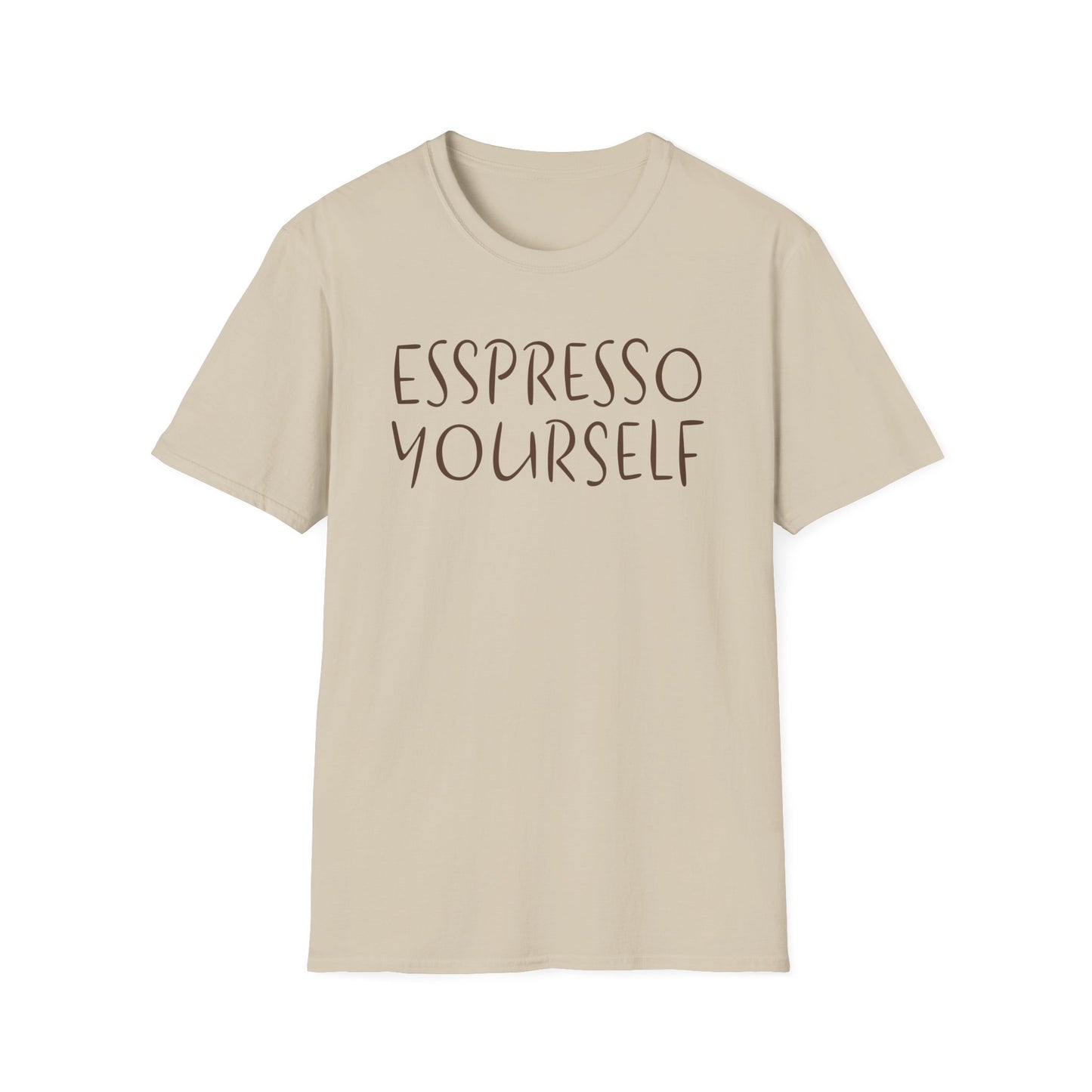 Espresso Yourself T-shirt, Coffee Lover Gift, Coffee Drinker Gift, Mom Gift, Dad Gift, Boyfriend Gift, Girlfriend Gift