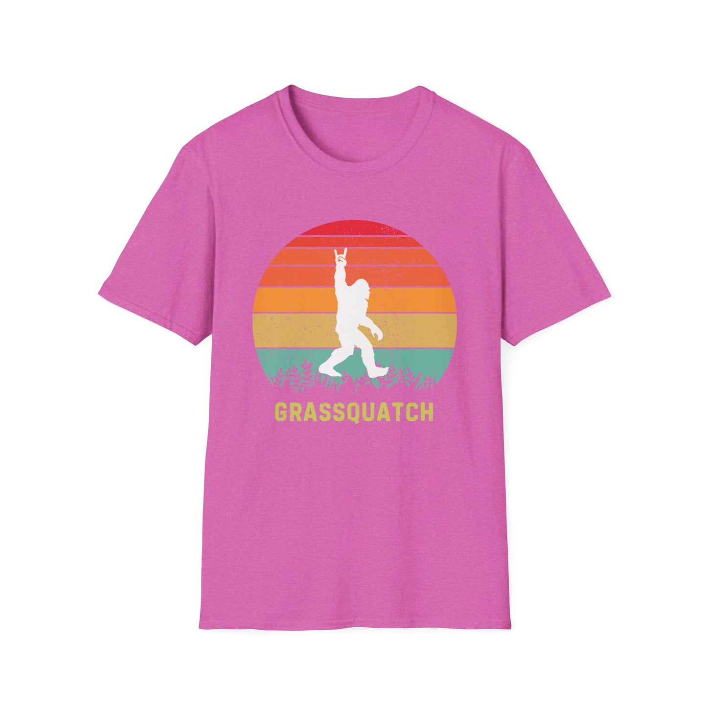 Grassquatch T-shirt, Bluegrass T-shirt, Sasquatch Lover Gift, Funny Tee, Boyfriend Gift, Girlfriend Gift, Dad Gift, Mom Gift, Music Lover Gift