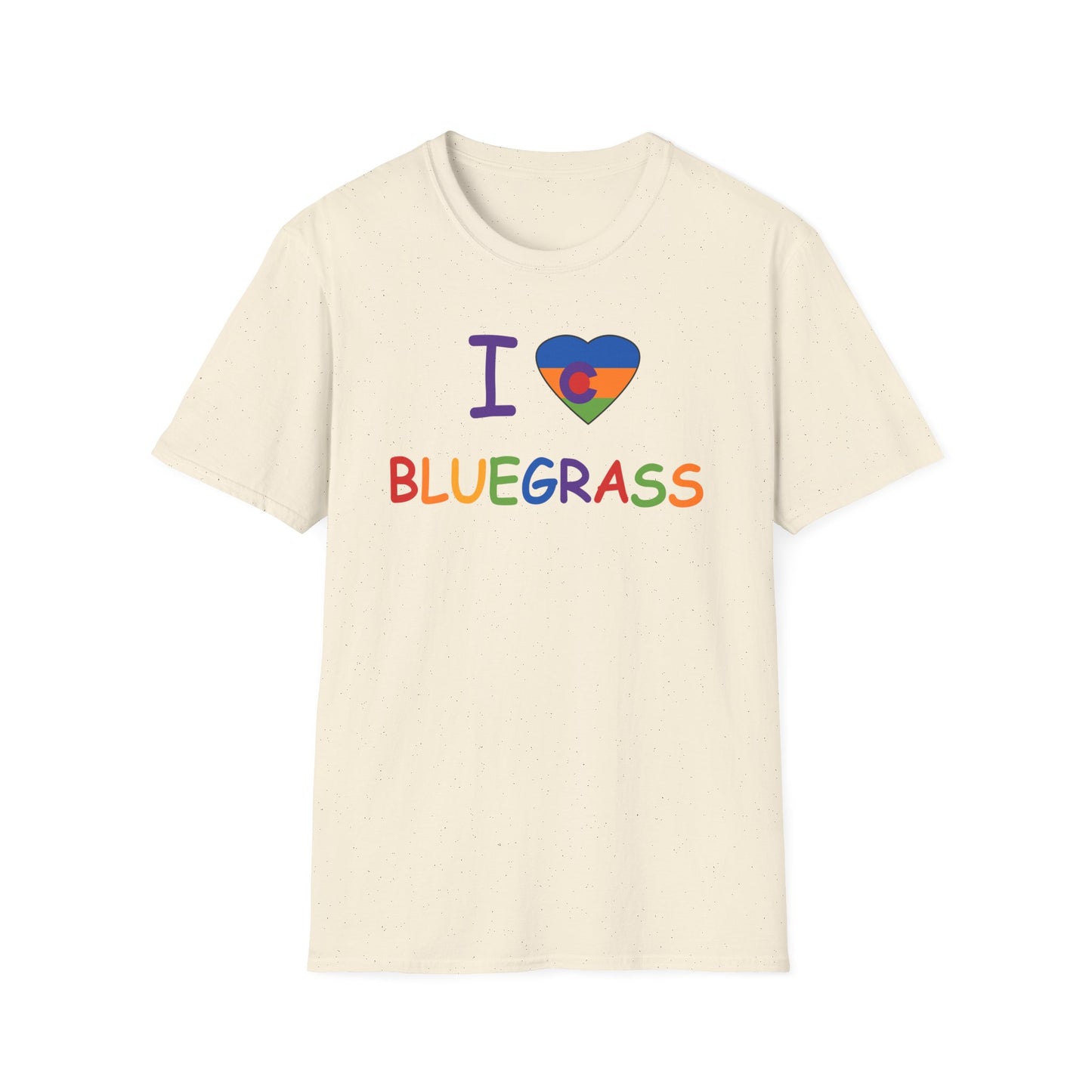 I Colorado Heart Bluegrass Pride T-Shirt, Music Lover Gift, Festival Shirt