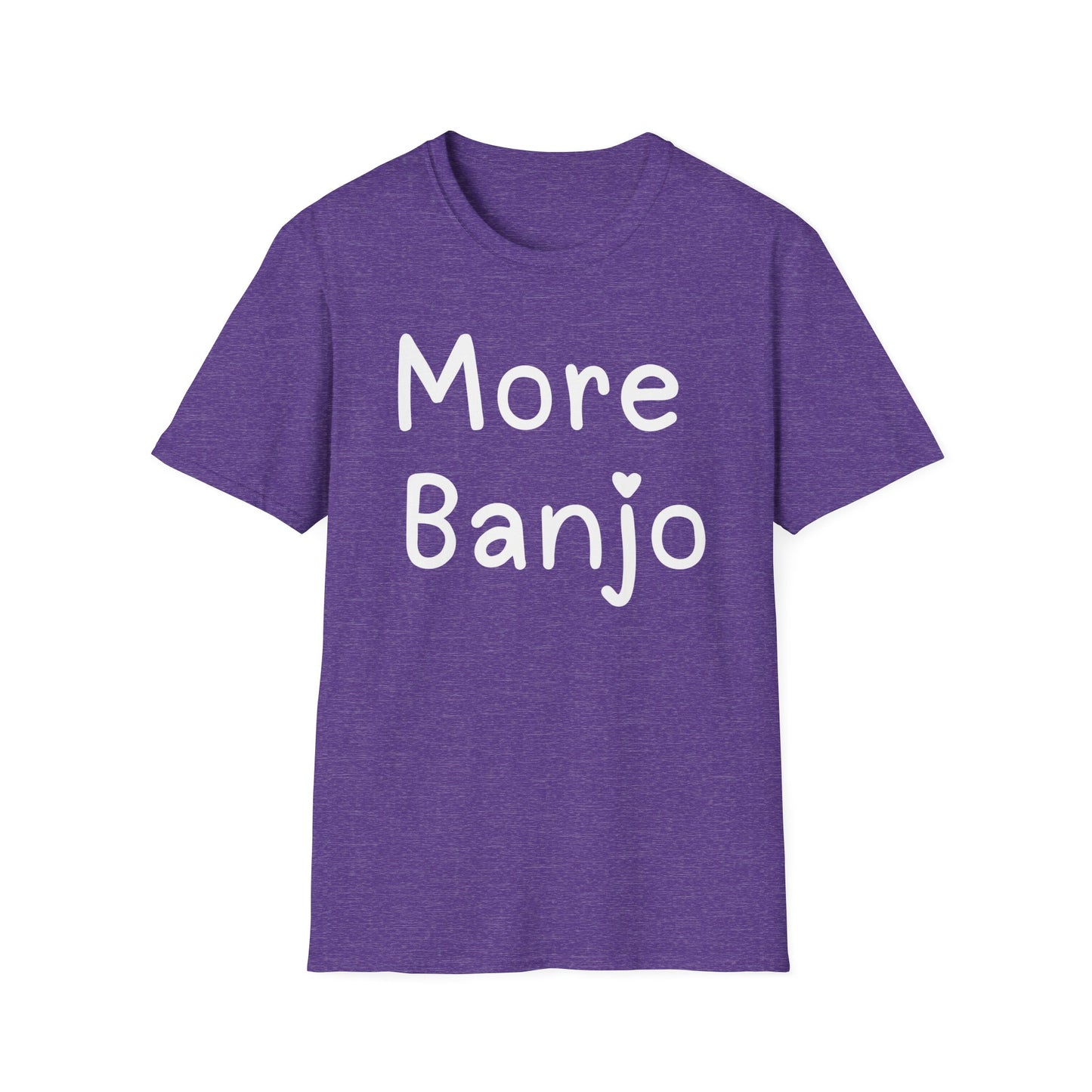 More Banjo T-shirt, Banjo Lover Gift, Music Lover Gift, Festival Shirt, Bluegrass T-shirt