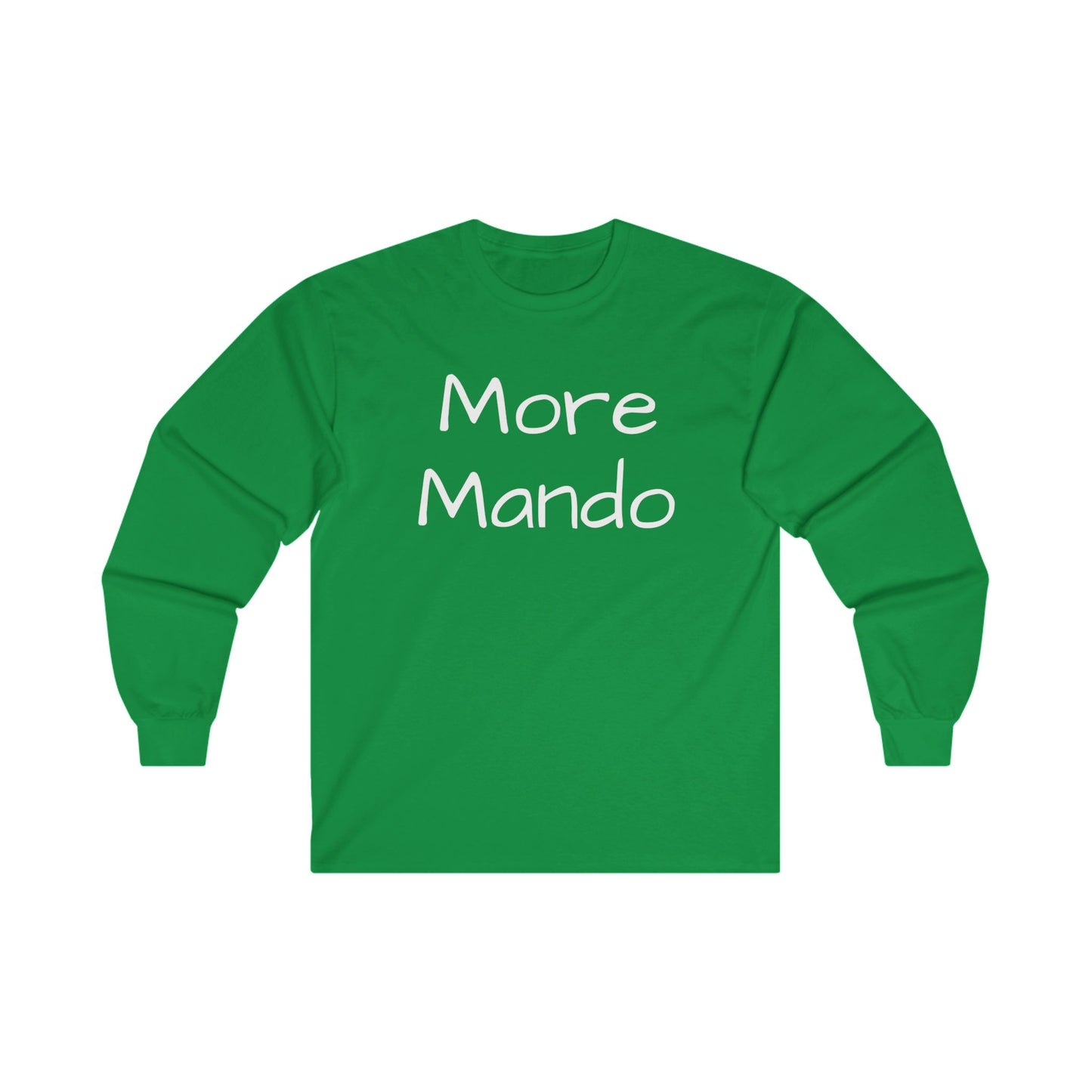 More Mando Unisex Ultra Cotton Long Sleeve T-shirt, Mando Tee, Mandolin Lover Gift, Mandolin Player Gift