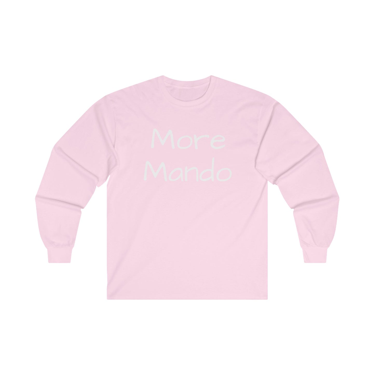 More Mando Unisex Ultra Cotton Long Sleeve T-shirt, Mando Tee, Mandolin Lover Gift, Mandolin Player Gift