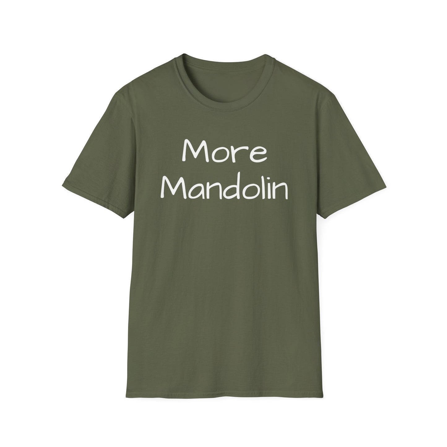 More Mandolin T-shirt, Mandolin Lover Gift, Music Lover Gift, Festival Shirt, Bluegrass T-shirt