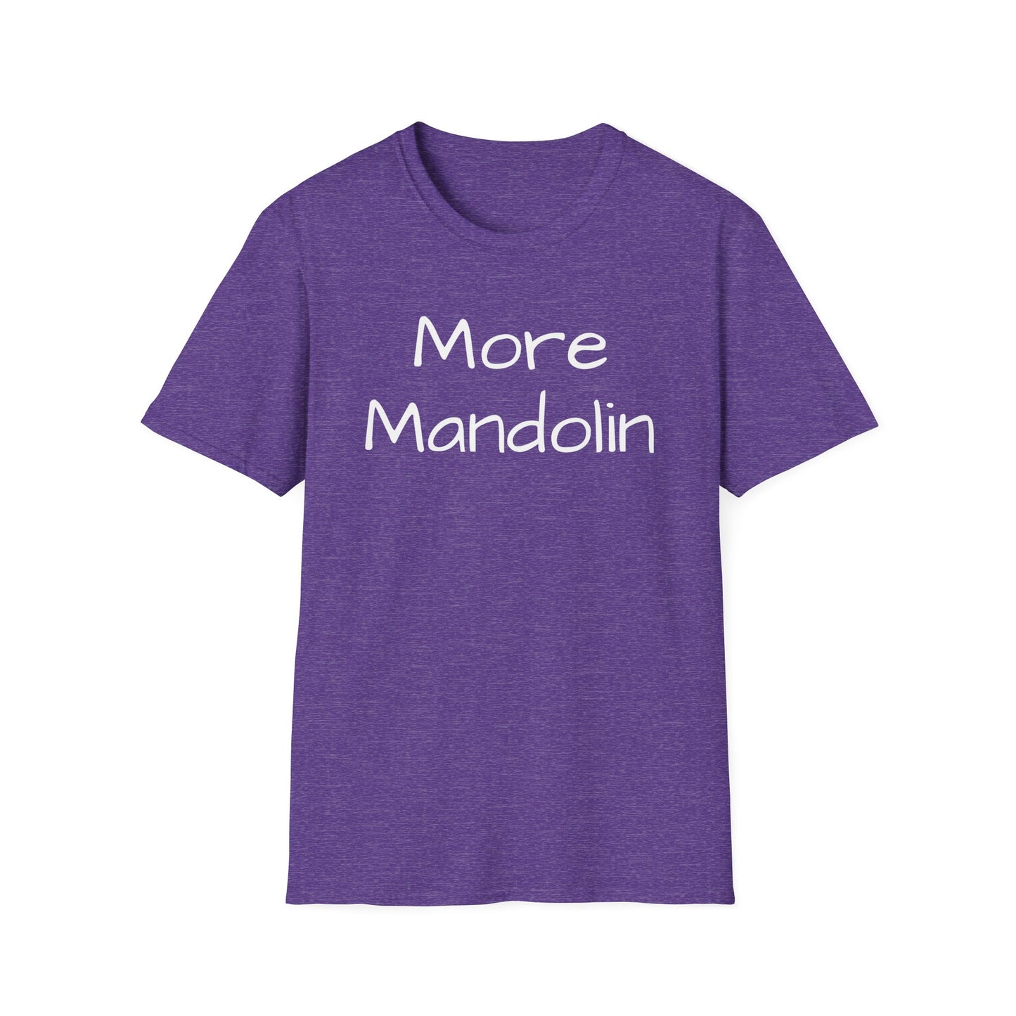 More Mandolin T-shirt, Mandolin Lover Gift, Music Lover Gift, Festival Shirt, Bluegrass T-shirt
