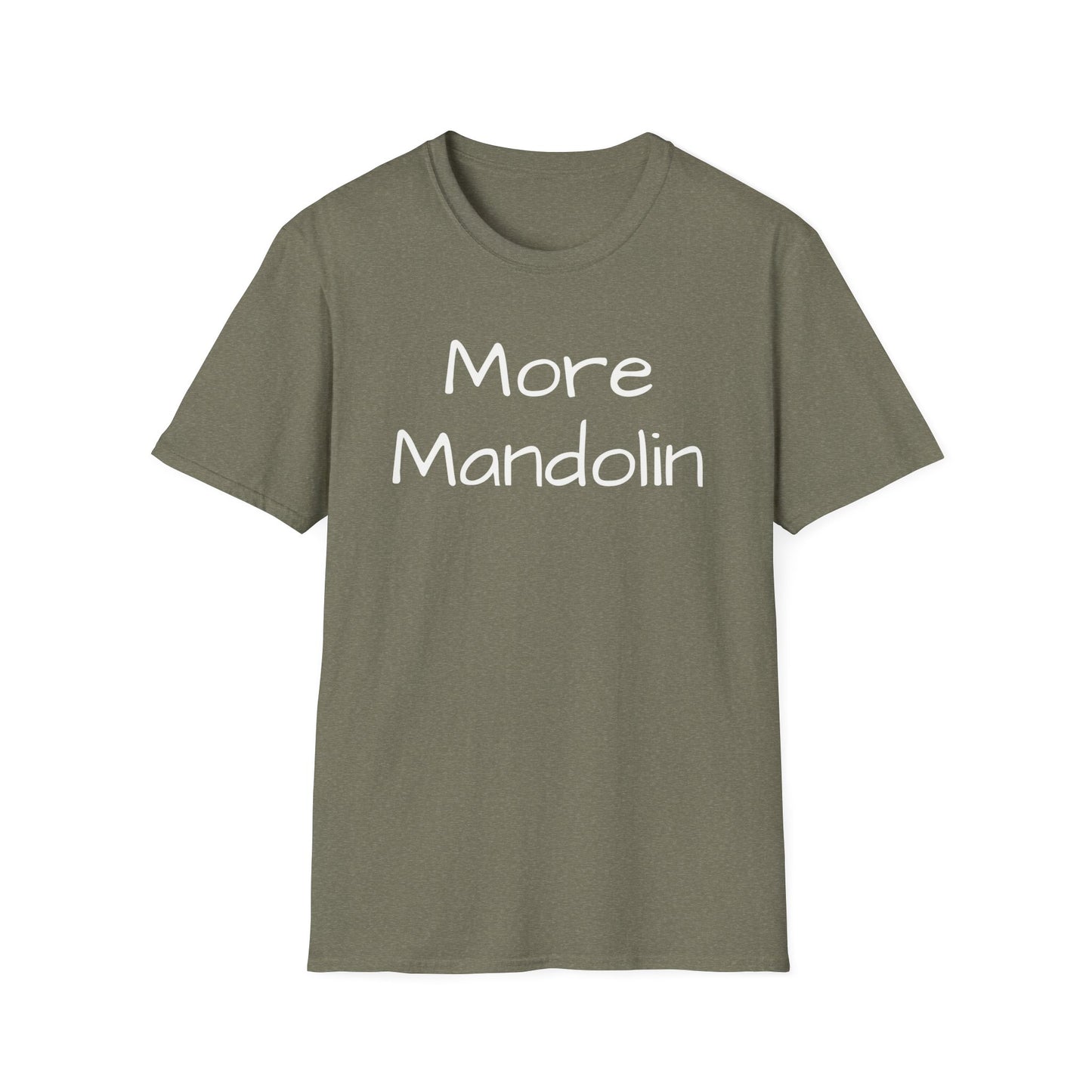 More Mandolin T-shirt, Mandolin Lover Gift, Music Lover Gift, Festival Shirt, Bluegrass T-shirt