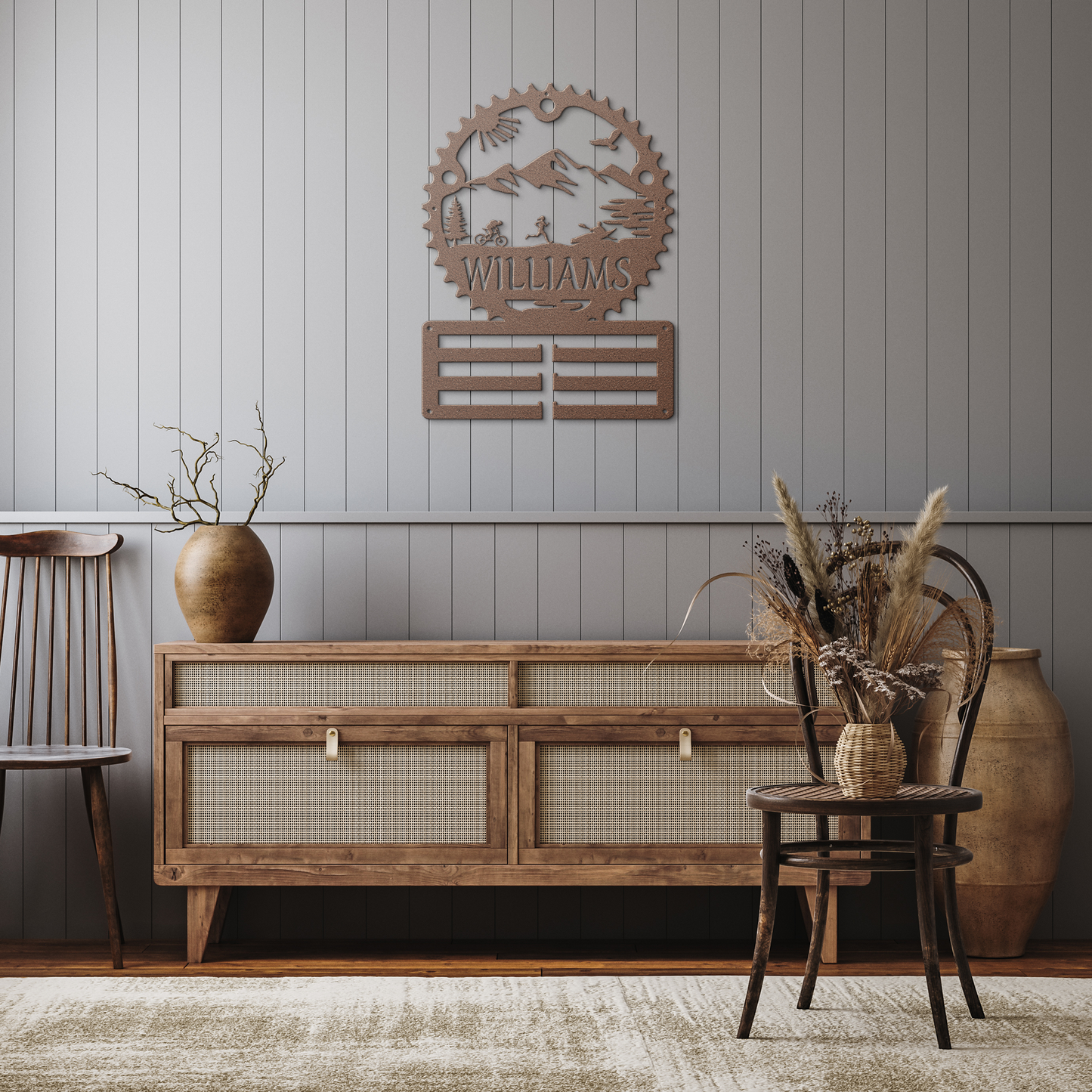Personalized_Adventure_Racing_Chainring__Copper_Rustic_Hallway_Mockup.png