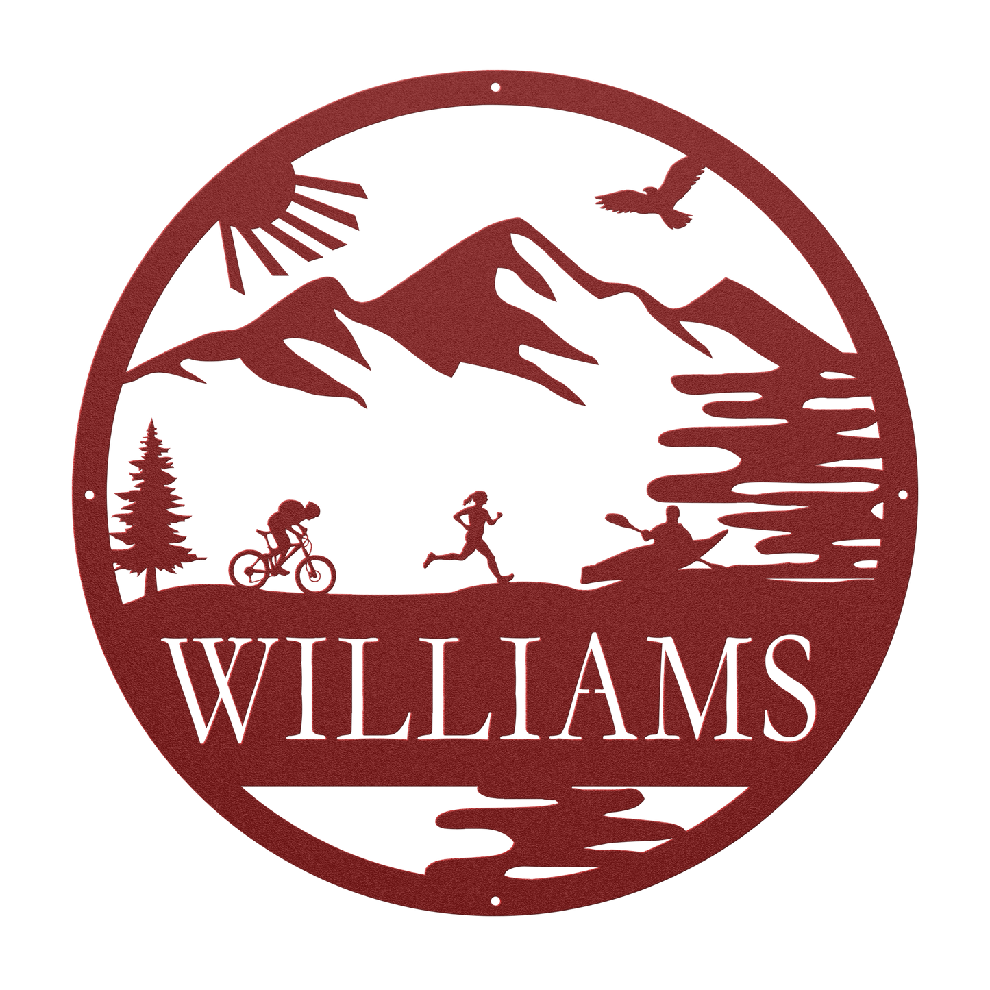 Personalized_Adventure_Racing_Metal_Sign_Red_Transparent_Mockup.png