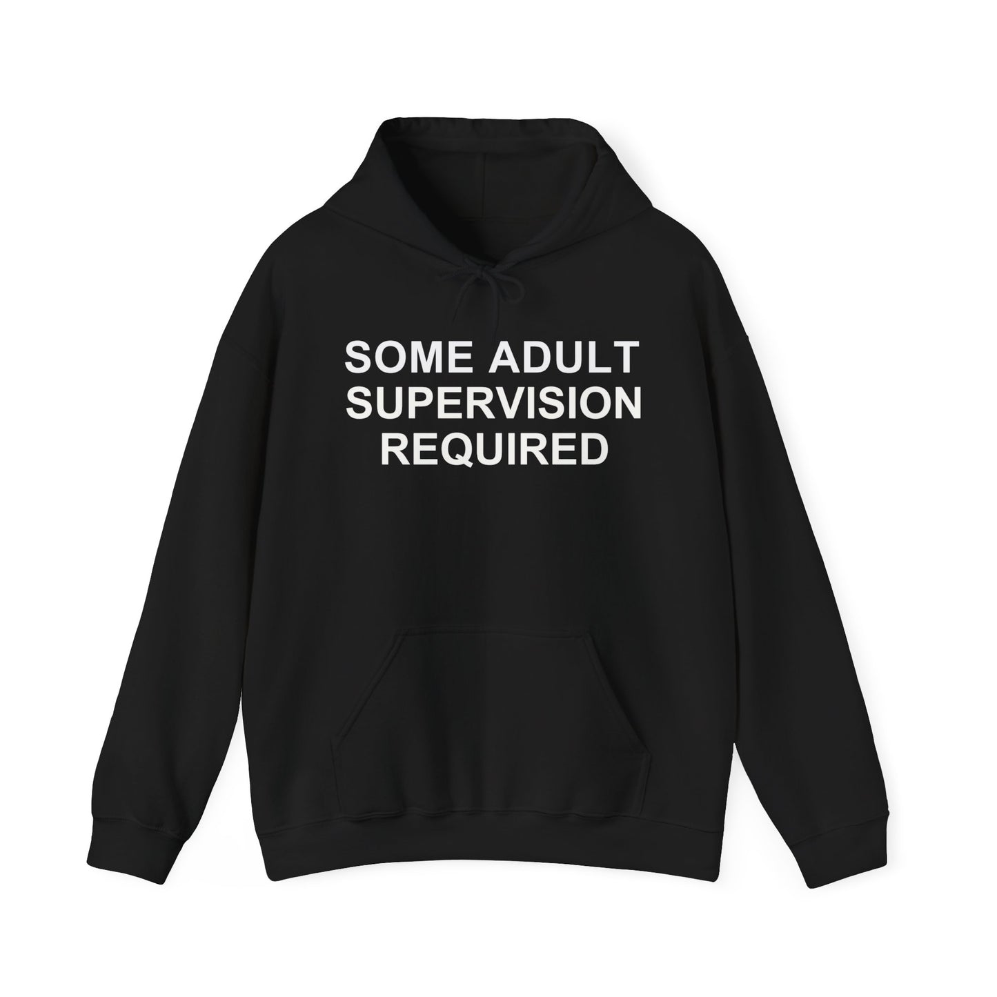 Some Adult Supervision Required Unisex Heavy Blend™ Hoodie Sweatshirt, Funny Hoodie For Men, Women