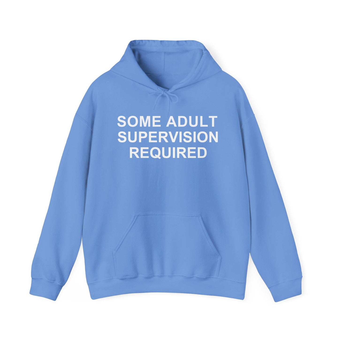 Some Adult Supervision Required Unisex Heavy Blend™ Hoodie Sweatshirt, Funny Hoodie For Men, Women