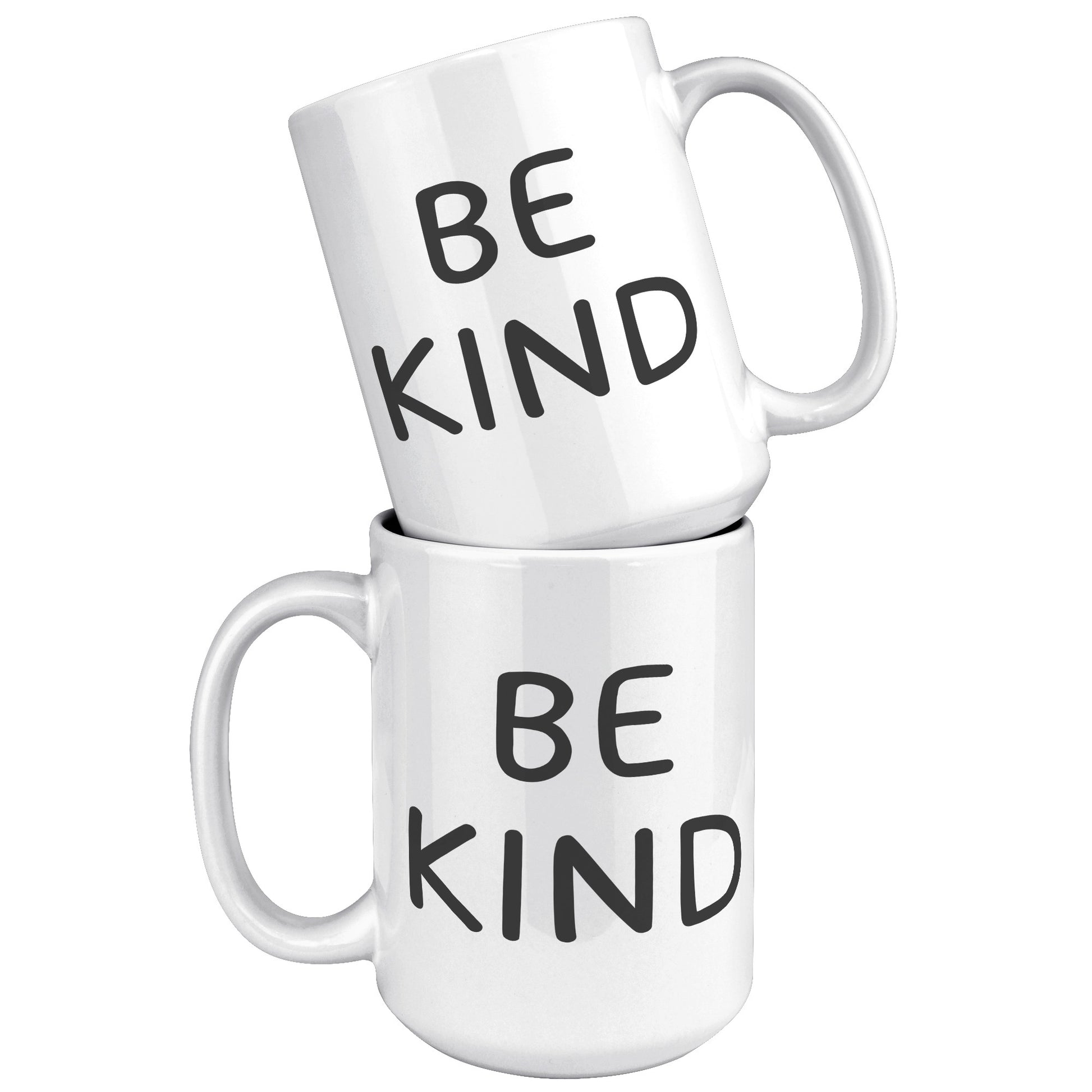 Be Kind Coffee 15oz Mug, Coffee Drinker Gift, Inspirational Coffee Mug