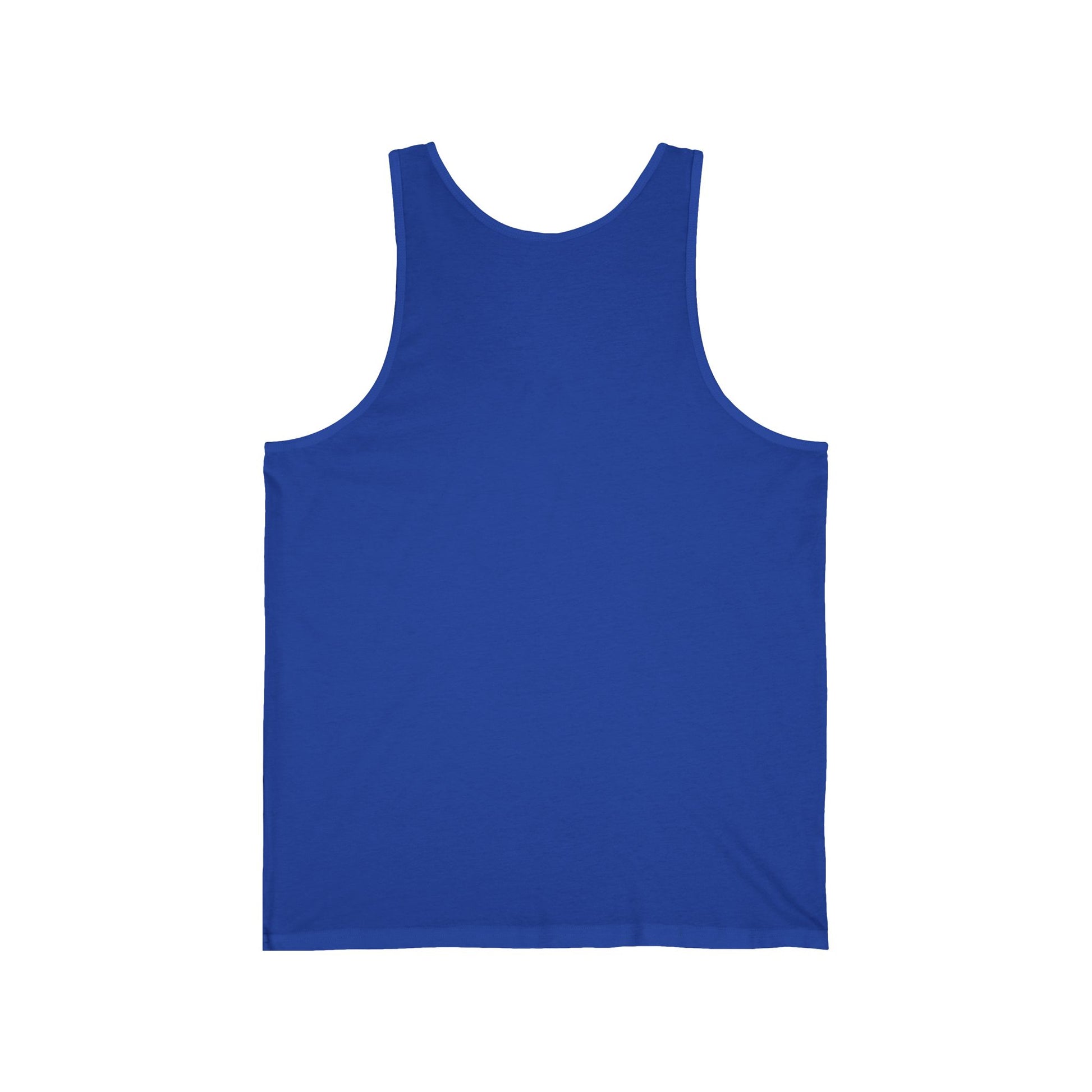 Bigfoot Roam Free America 250 Blue Unisex Jersey Tank – Patriotic Bigfoot Hiking Shirt, Outdoor Adventure Tank, USA 250th Anniversary Gift
