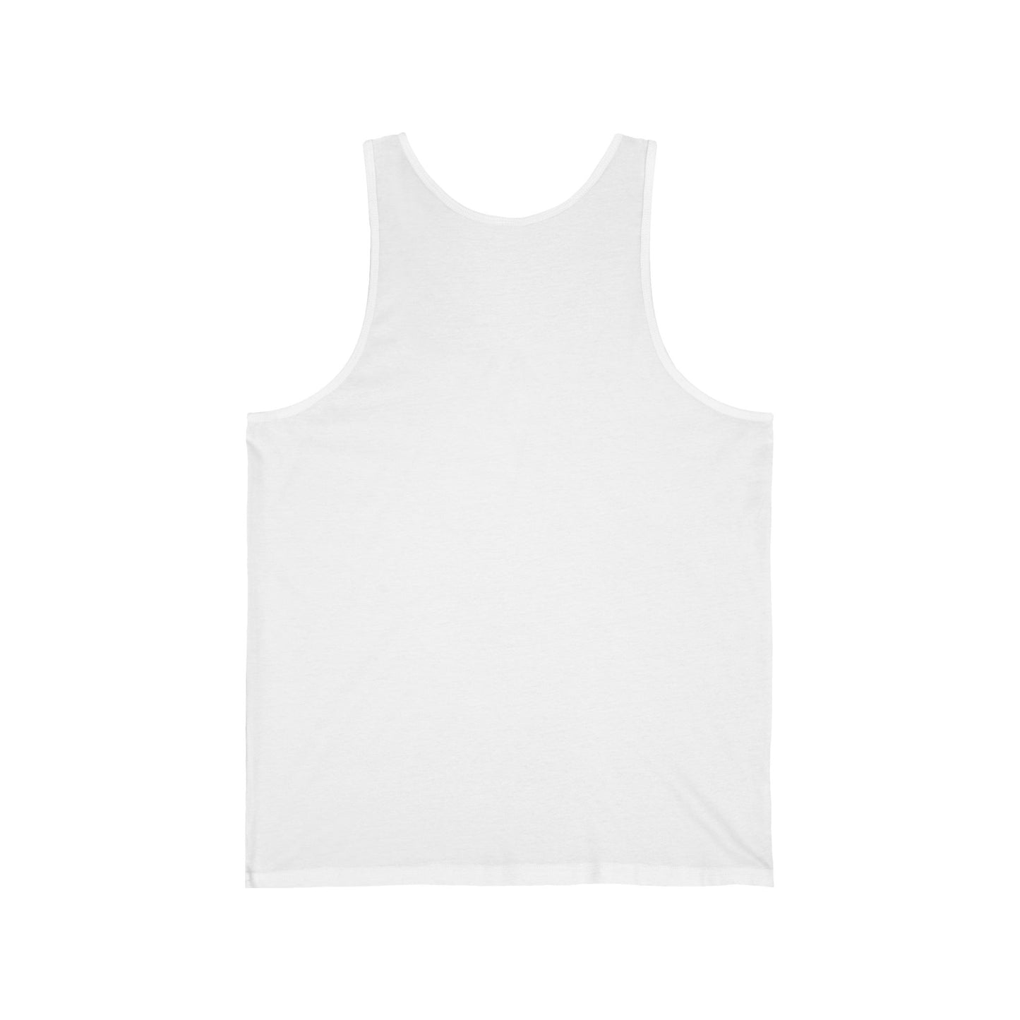 Bigfoot Roam Free America 250 White Unisex Jersey Tank – Patriotic Bigfoot Hiking Shirt, Outdoor Adventure Tank, USA 250th Anniversary Gift