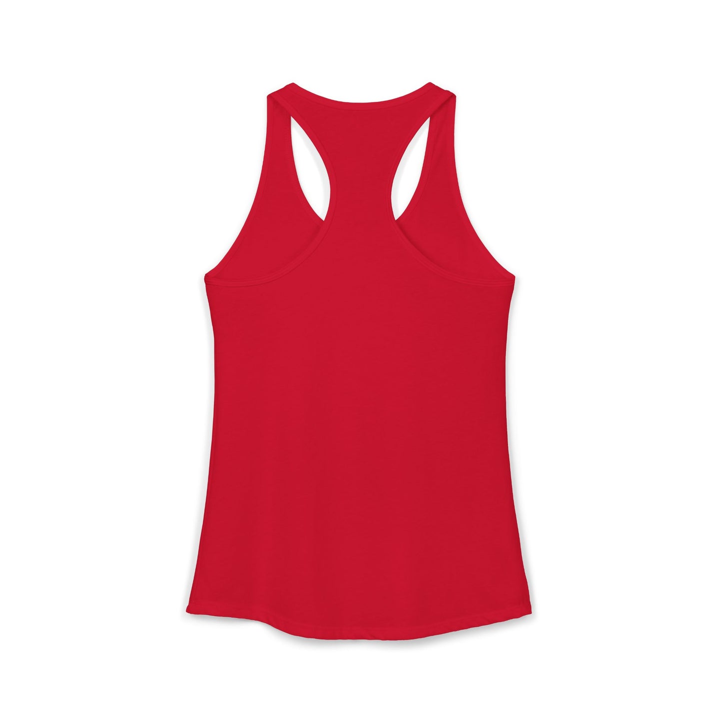 Bigfoot Roam Free America 250 Women's Red Ideal Racerback Tank – Patriotic Bigfoot Hiking Shirt, Outdoor Adventure Tank, USA 250th Anniversary Gift