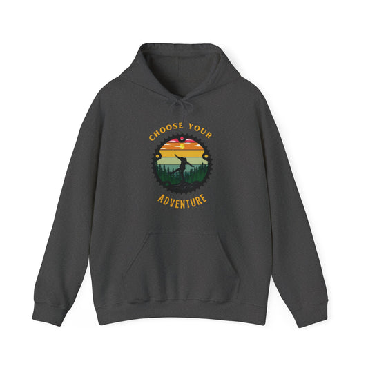 Choose Your Adventure Unisex Heavy Blend™ Hoodie Sweatshirt, Hiking Sweatshirt, Outdoor Wear, Nature Lover Hoodie, Gift