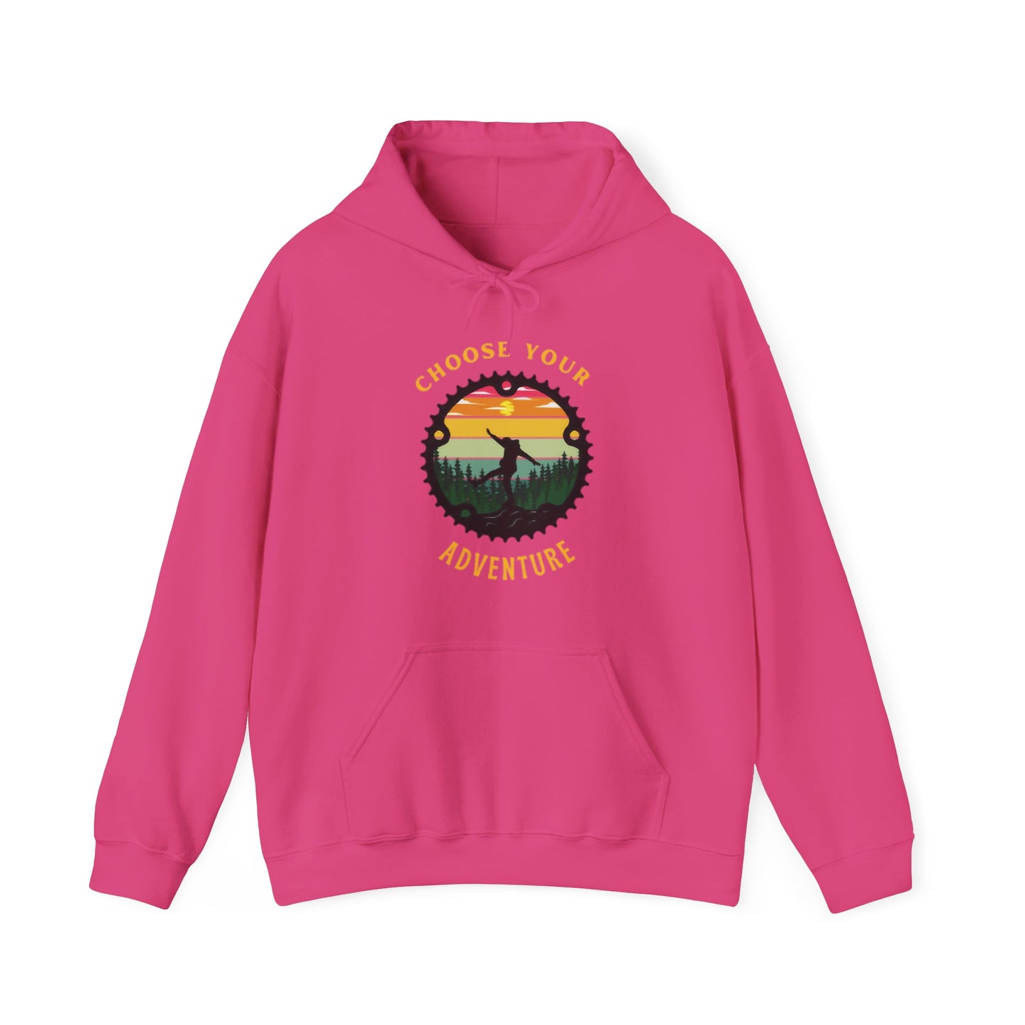 Choose Your Adventure Unisex Heavy Blend™ Hoodie Sweatshirt, Hiking Sweatshirt, Outdoor Wear, Nature Lover Hoodie, Gift