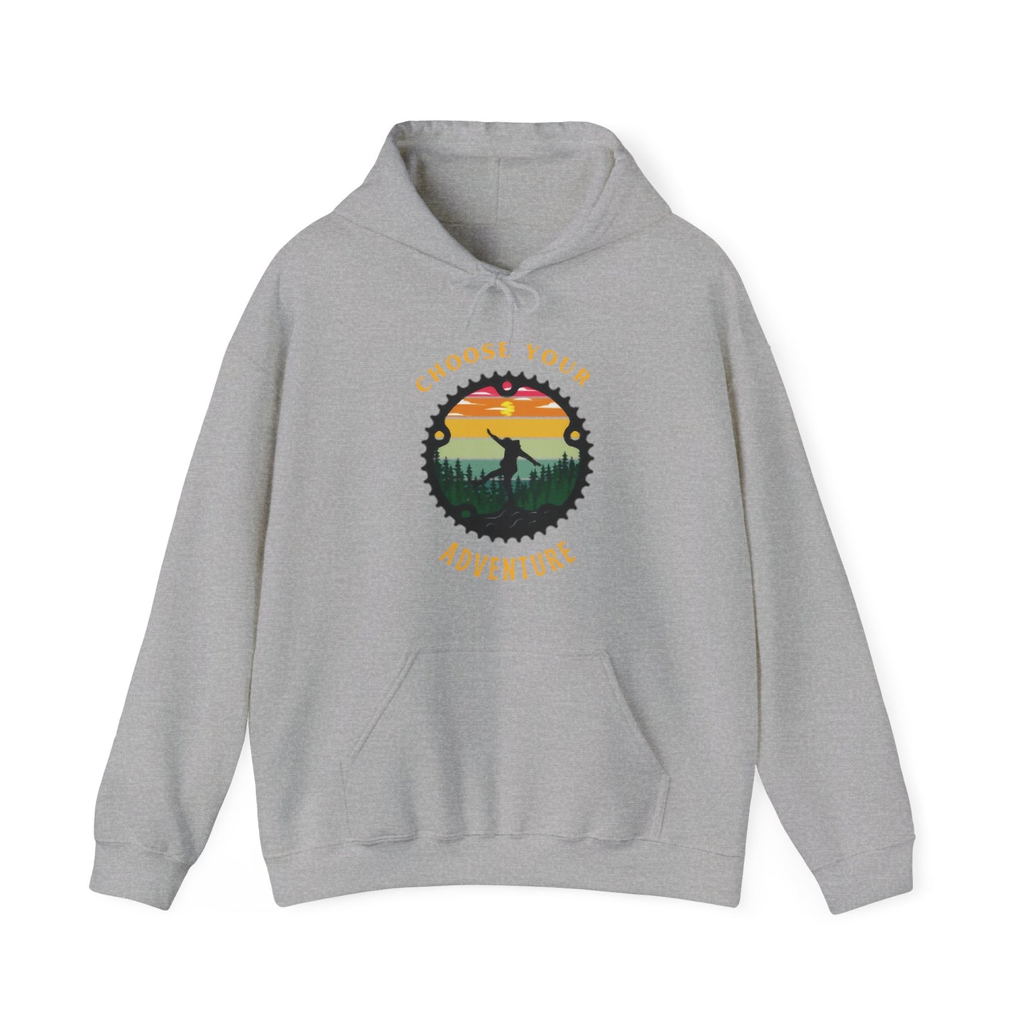 Choose Your Adventure Unisex Heavy Blend™ Hoodie Sweatshirt, Hiking Sweatshirt, Outdoor Wear, Nature Lover Hoodie, Gift