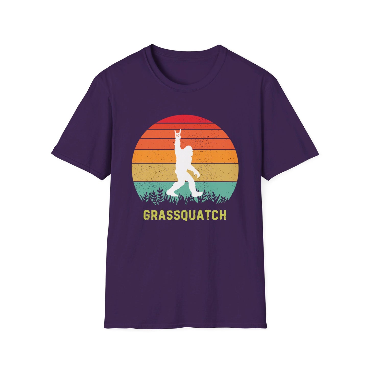 Grassquatch T-shirt, Bluegrass T-shirt, Sasquatch Lover Gift, Funny Tee, Boyfriend Gift, Girlfriend Gift, Dad Gift, Mom Gift, Music Lover Gift