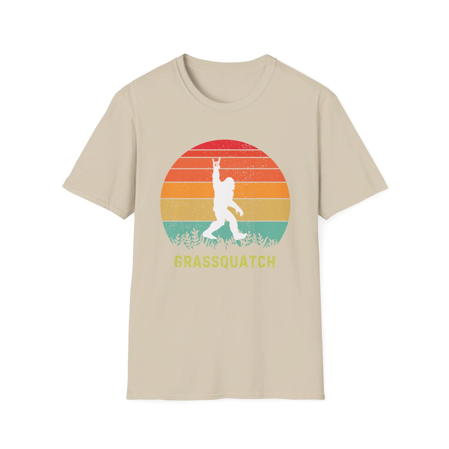 Grassquatch T-shirt, Bluegrass T-shirt, Sasquatch Lover Gift, Funny Tee, Boyfriend Gift, Girlfriend Gift, Dad Gift, Mom Gift, Music Lover Gift