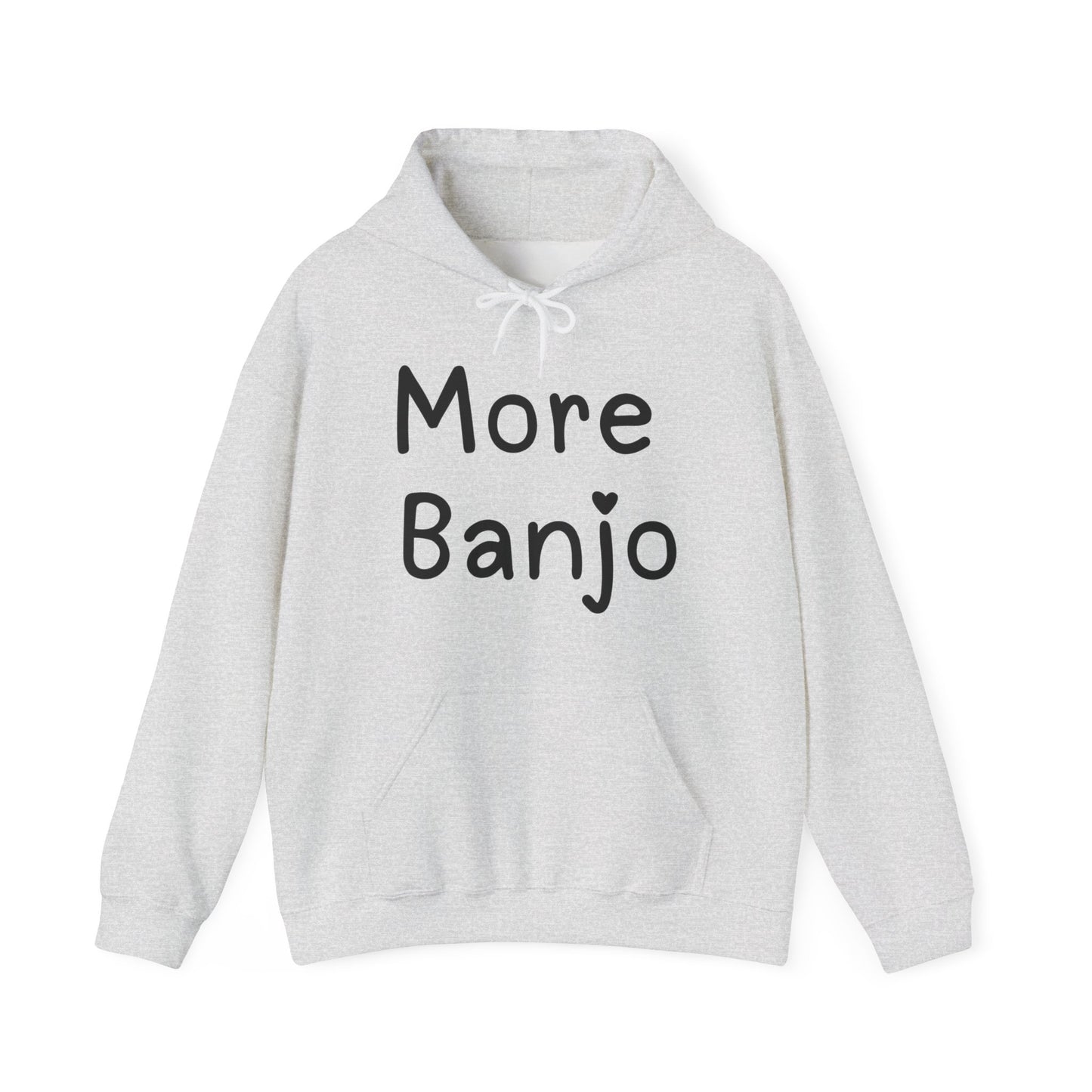 More Banjo Unisex Heavy Blend™ Hooded Sweatshirt, Music Lover Gift, Banjo Player Gift, Festival Hoodie