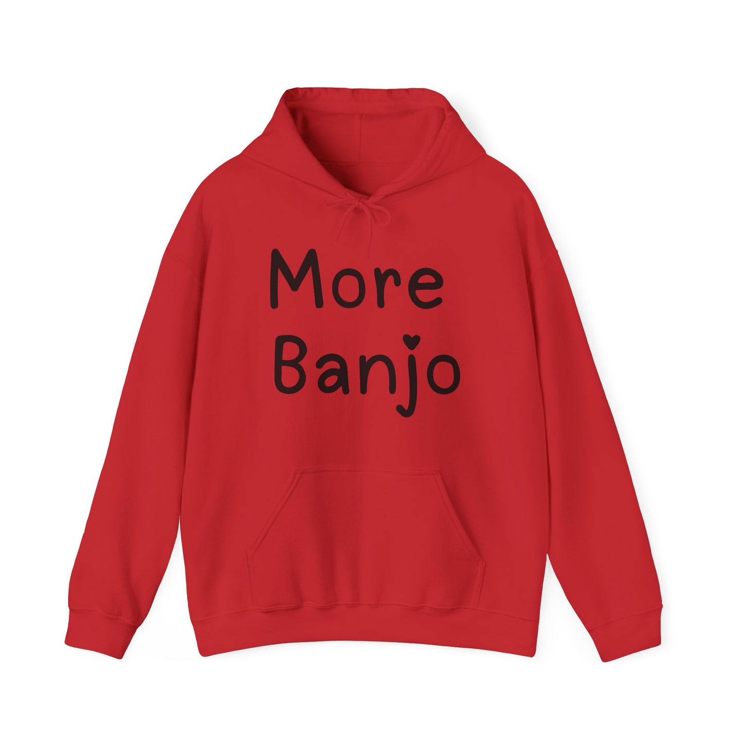 More Banjo Unisex Heavy Blend™ Hooded Sweatshirt, Music Lover Gift, Banjo Player Gift, Festival Hoodie