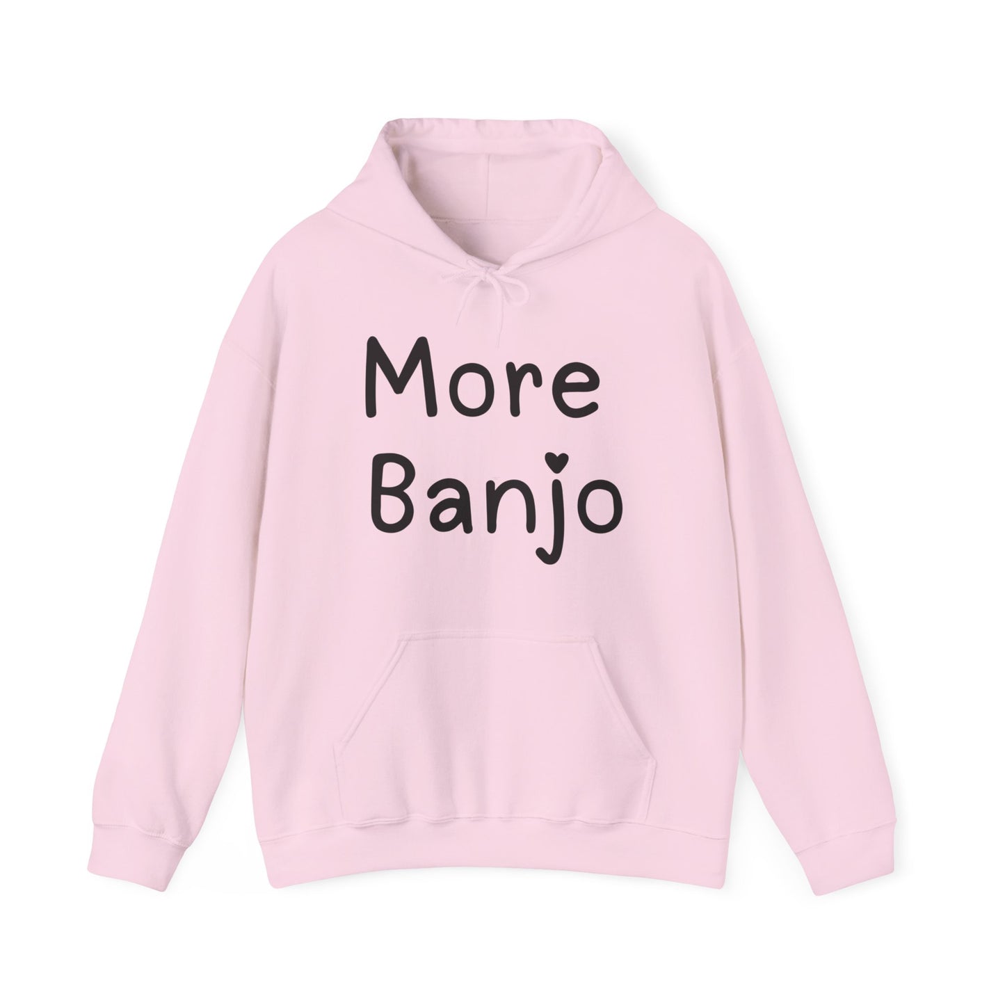 More Banjo Unisex Heavy Blend™ Hooded Sweatshirt, Music Lover Gift, Banjo Player Gift, Festival Hoodie