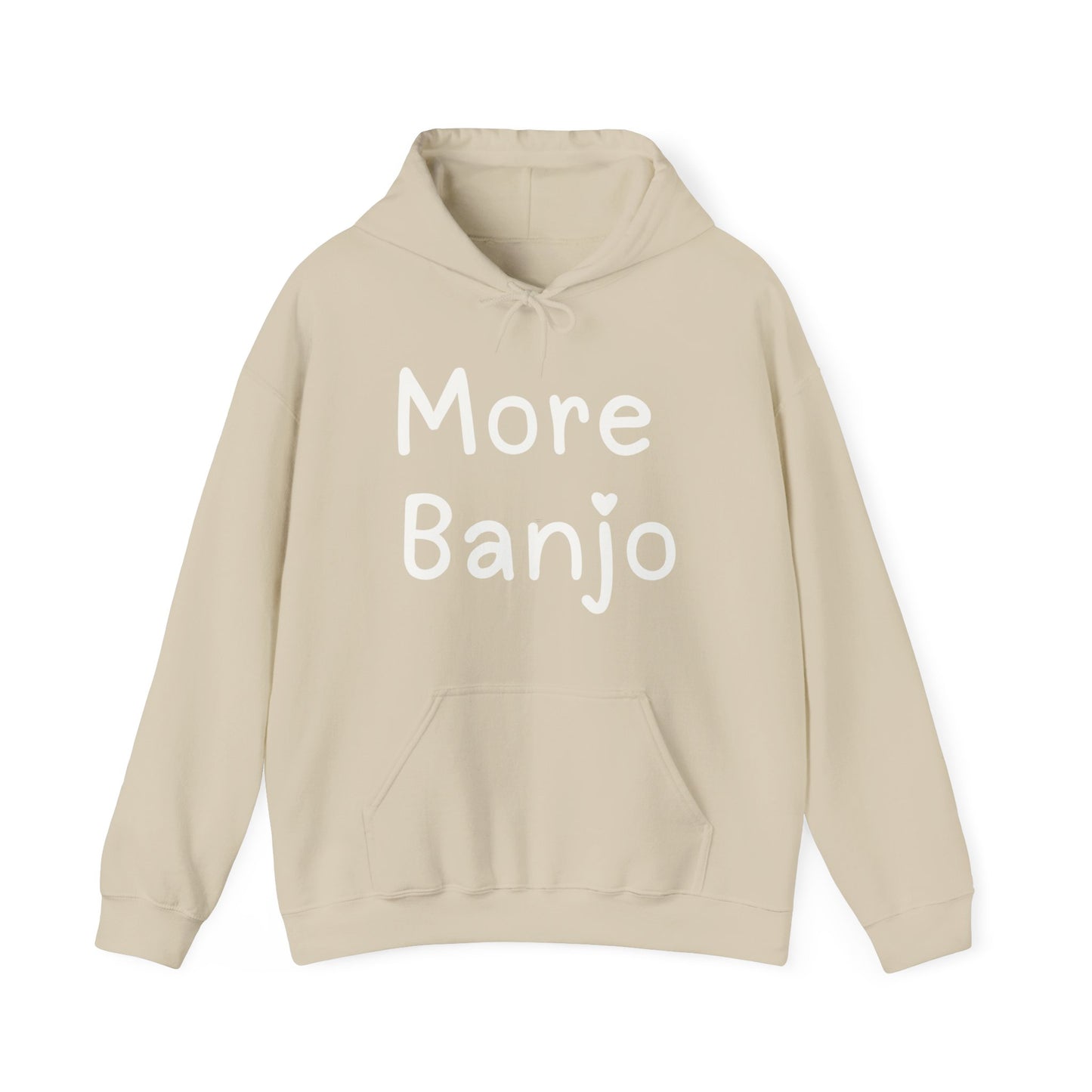 More Banjo Unisex Heavy Blend™ Hoodie Sweatshirt, Music Lover Gift, Banjo Player Gift, Festival Hoodie