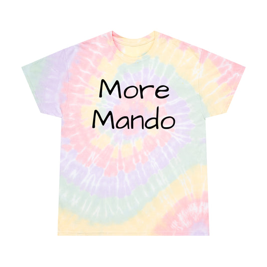 More Mando Hazy Rainbow Tie Dye T-shirt, Mandolin Lover Gift, Mandolin Player Gift, Music Lover Gift, Festival Shirt, Bluegrass T-shirt