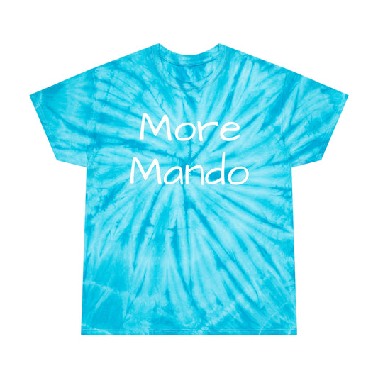 More Mando Tie Dye Cyclone T-shirt, Mandolin Lover Gift, Music Lover Gift, Festival Shirt, Bluegrass T-shirt