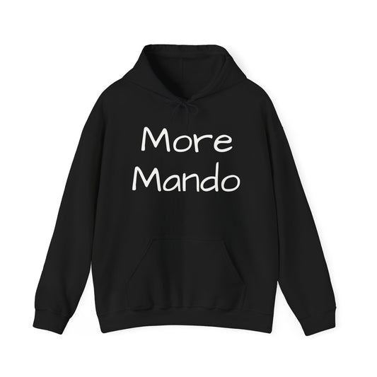 More Mando Unisex Heavy Blend™ Hoodie Sweatshirt, Bluegrass Hoodie, Mando Hoodie, Mandolin Lover Gift, Mandolin Player Gift