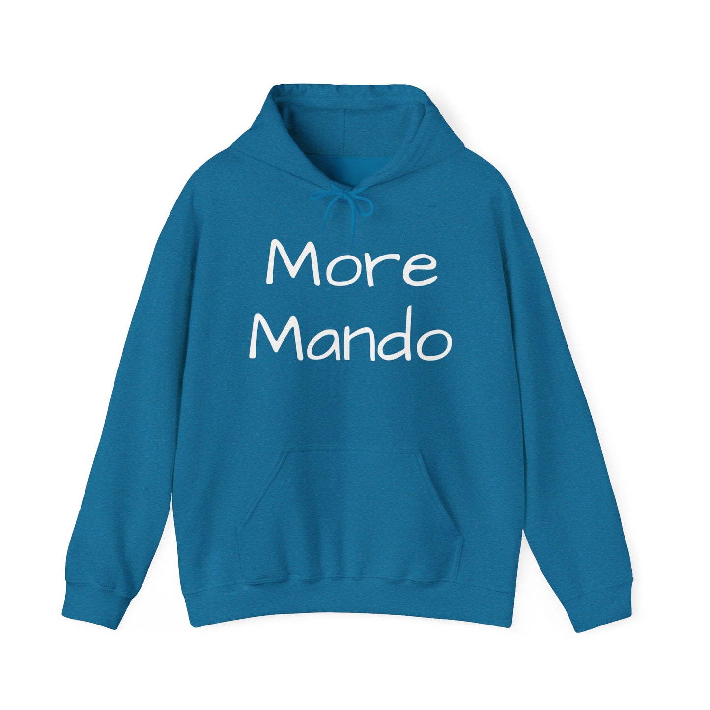 More Mando Unisex Heavy Blend™ Hoodie Sweatshirt, Bluegrass Hoodie, Mando Hoodie, Mandolin Lover Gift, Mandolin Player Gift