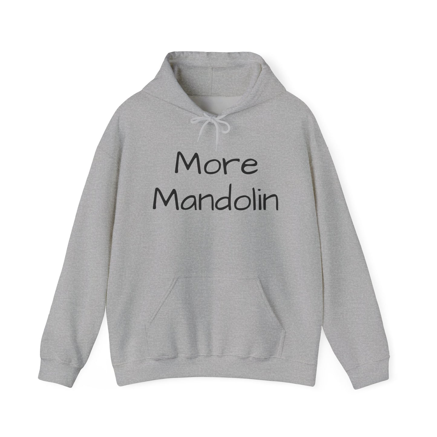 More Mandolin Unisex Heavy Blend™ Hooded Sweatshirt, Music Lover Gift, Mandolin Player Gift, Festival Hoodie