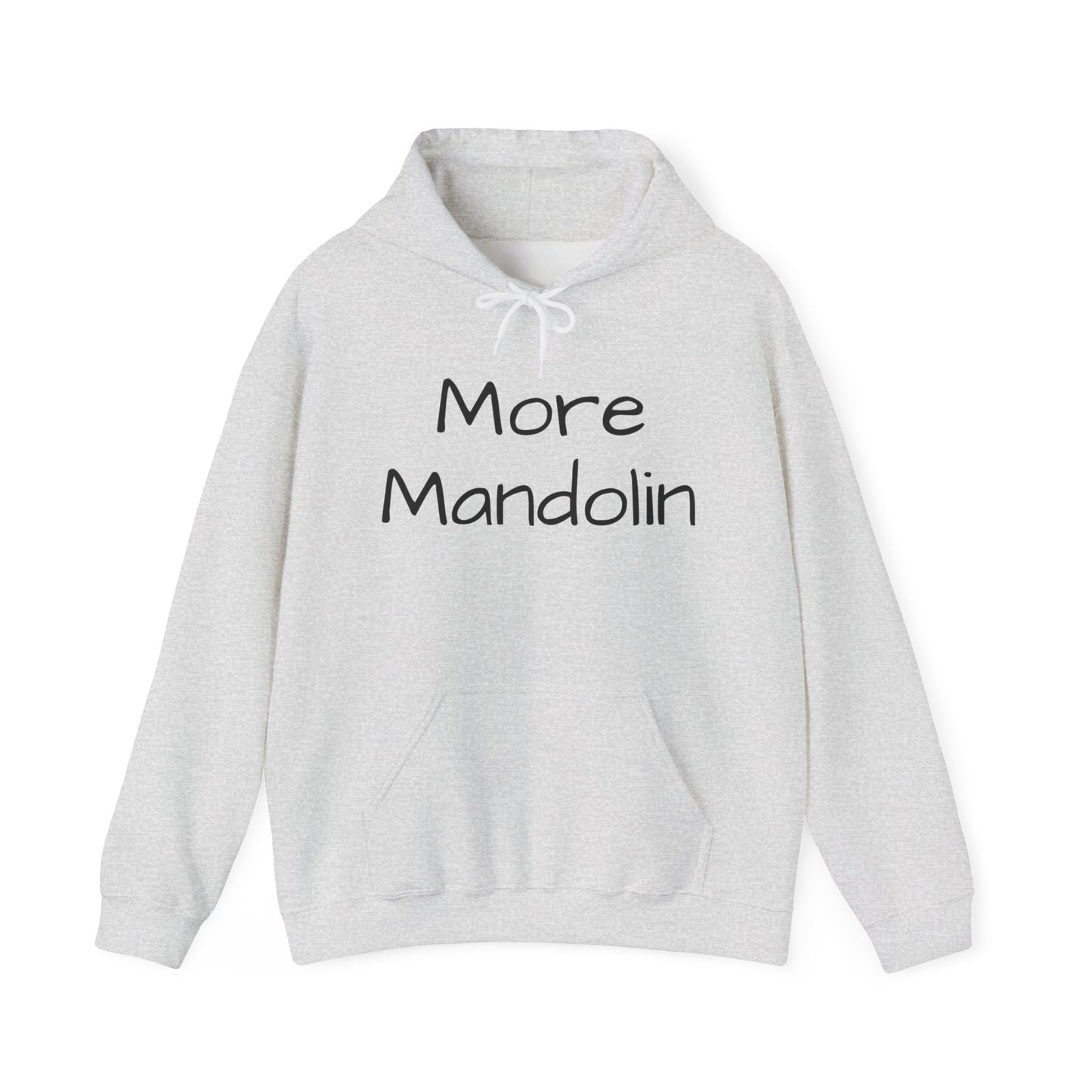 More Mandolin Unisex Heavy Blend™ Hooded Sweatshirt, Music Lover Gift, Mandolin Player Gift, Festival Hoodie