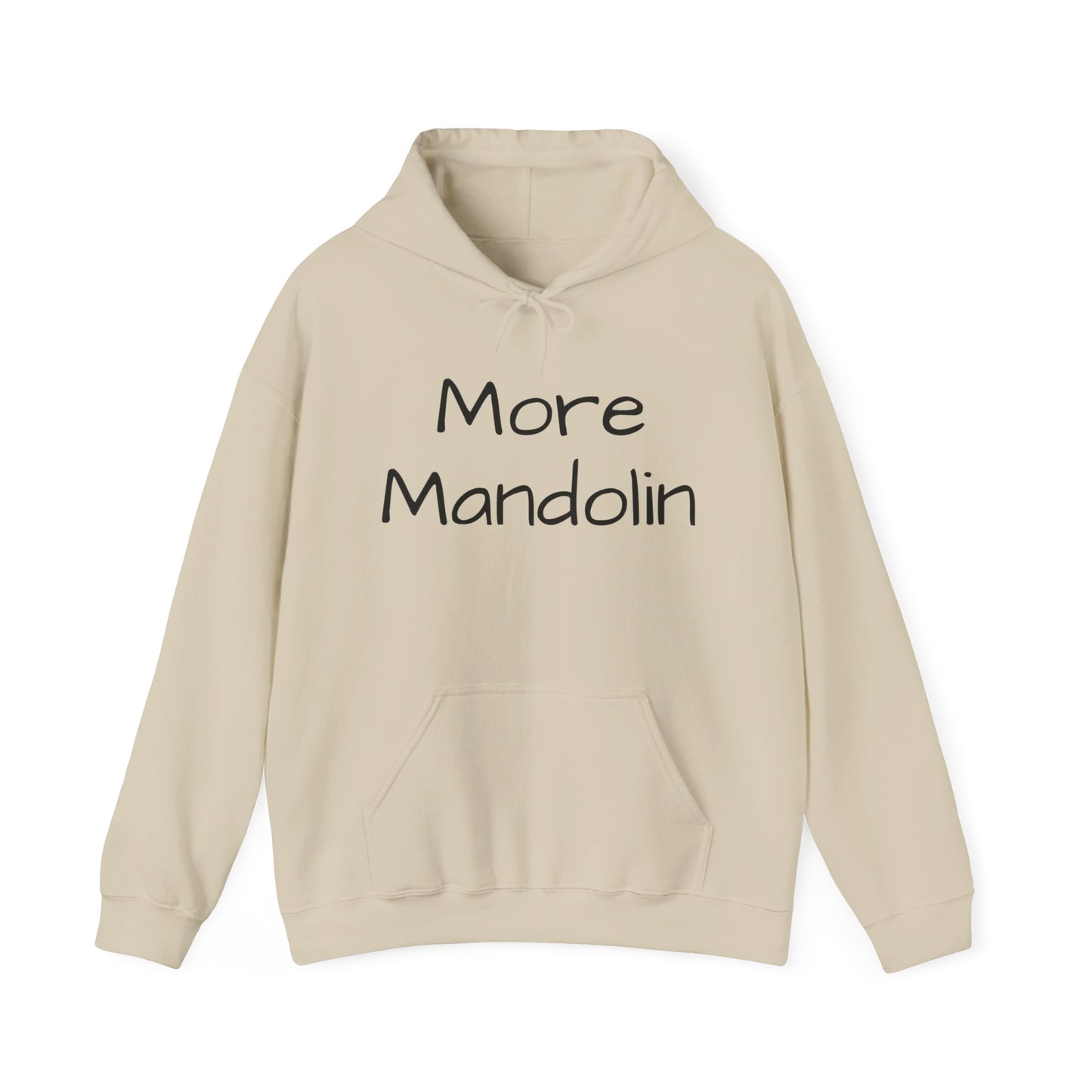 More Mandolin Unisex Heavy Blend™ Hooded Sweatshirt, Music Lover Gift, Mandolin Player Gift, Festival Hoodie