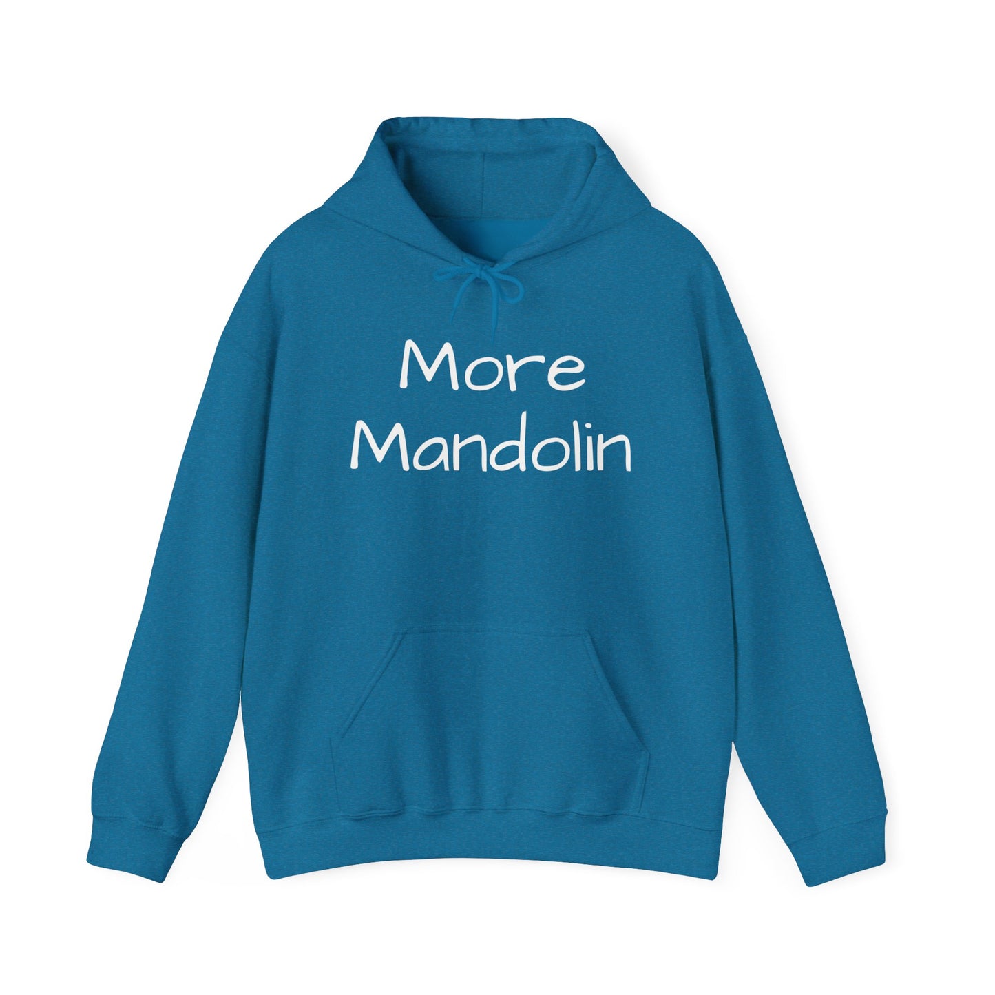 More Mandolin Unisex Heavy Blend™ Hoodie Sweatshirt, Music Lover Gift, Mandolin Player Gift, Festival Hoodie