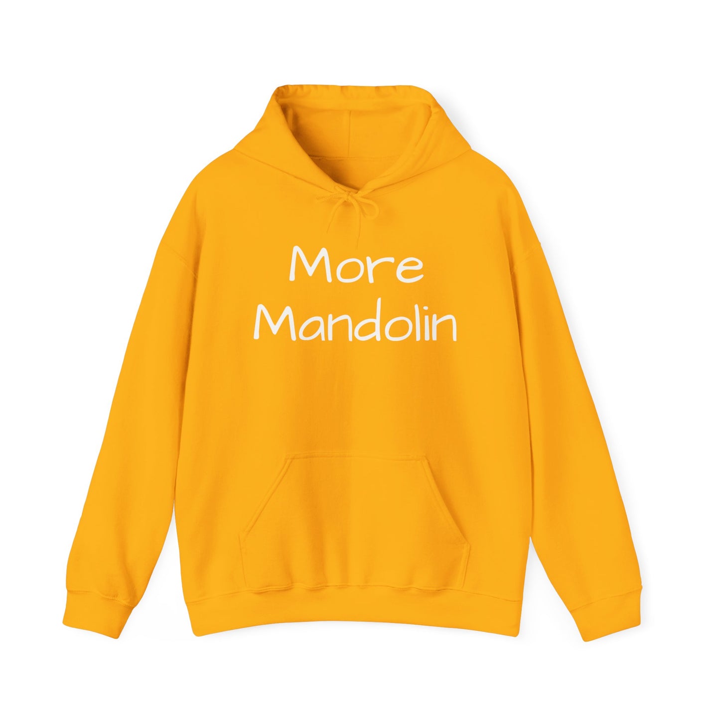 More Mandolin Unisex Heavy Blend™ Hoodie Sweatshirt, Music Lover Gift, Mandolin Player Gift, Festival Hoodie