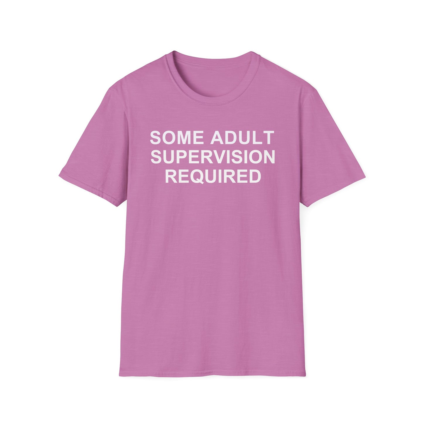 Some Adult Supervision Required Unisex Soft-Style T-shirt , Funny Shirt For Men, Women